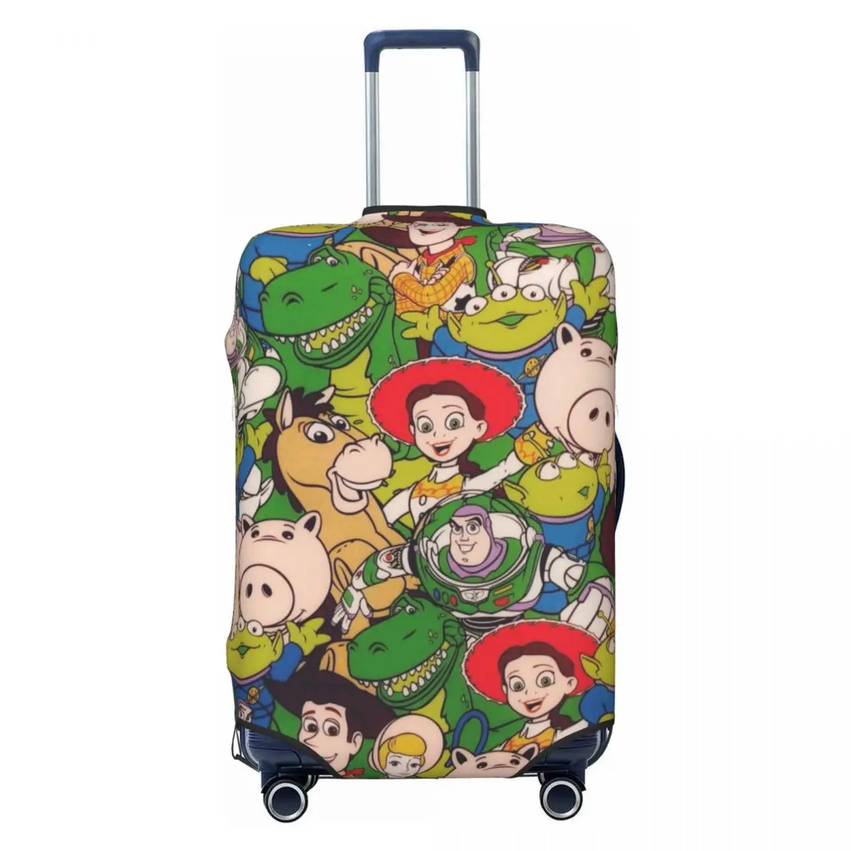 

Чехол для чемодана с рисунком аниме и мультфильмов, моющийся, защитный, для чемоданов 18-32 дюймов