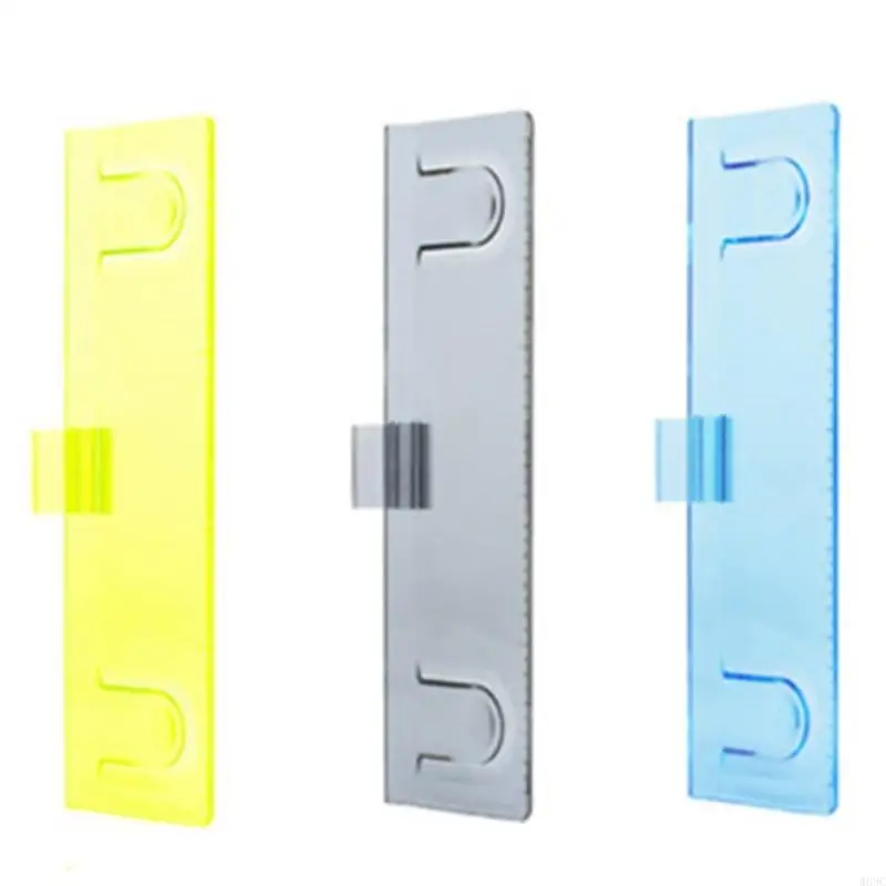 W89C مراقبة حامل ورق الوثيقة لشاشات مكتب أجهزة الكمبيوتر المحمولة ، مقطع حامل وثيقة منظم مراقب للكتابة