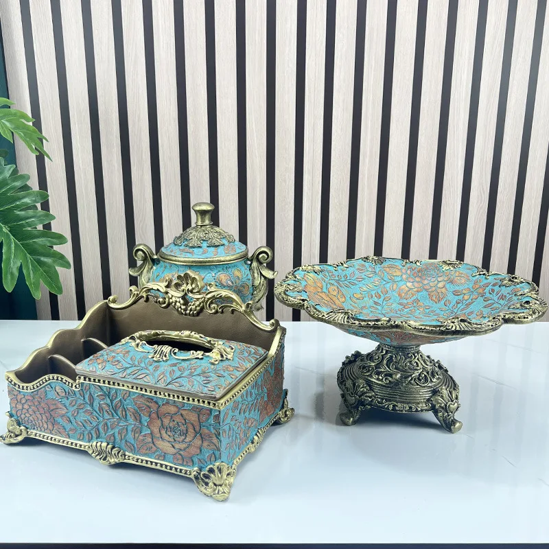Tissue Box Living Room Multifunctional Storage Household Luxury Carton