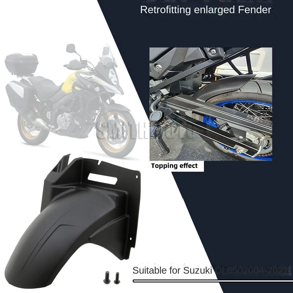 

For Suzuki V-Strom 650 DL650 2004 - 2022 Rear Fender Splash Mud Dust Guard Mudguard Cover Mudflap DL 650 V-Strom650 VStrom 650