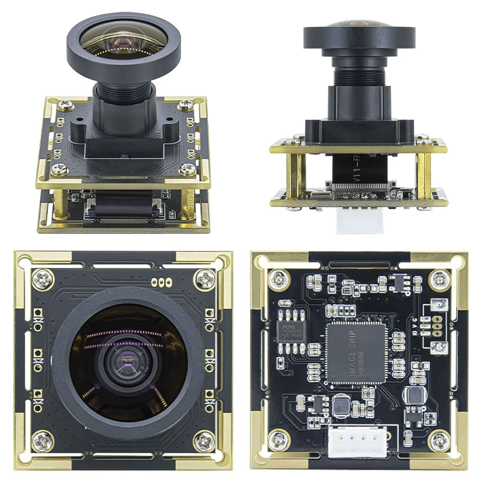 Ultra Low Light 1/1.8 Inch 8MP IMX678 2um Pixel Square CMOS Sensor USB Camera Module 4K High Sensitivity Security Camera UVC