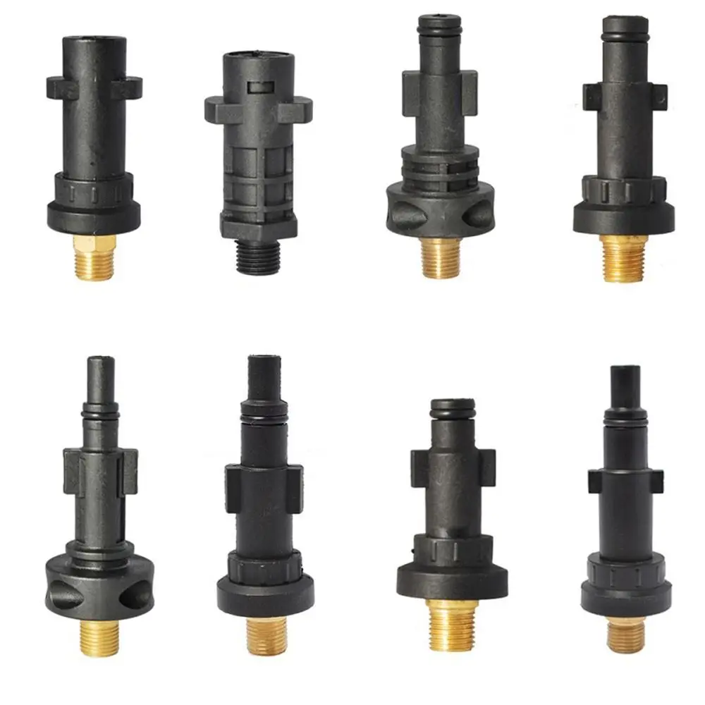 Pressure Washer Spray Torch Nozzle Quick Connector External Thread Adapter Foam Generator Practical Accessories Hardware