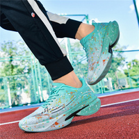 Men's Running Shoes Leisure Breathable Sneakers Comfortable Walking Casual Jogging Noctilucent Outdoor Sneakers Fashion Lace-up