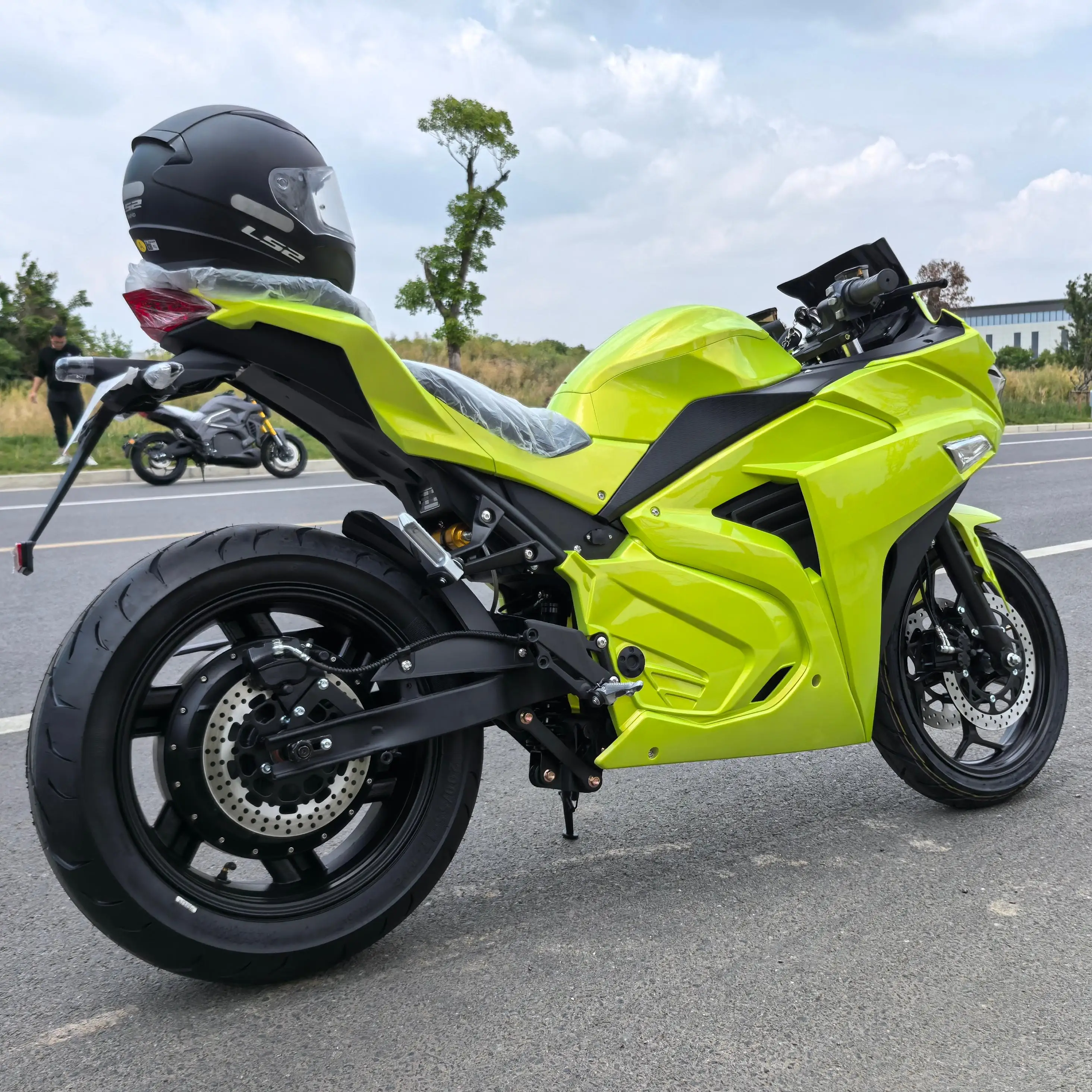 Новый электрический мотоцикл 2 – обзор и цена Electric Motorcycle 5000W