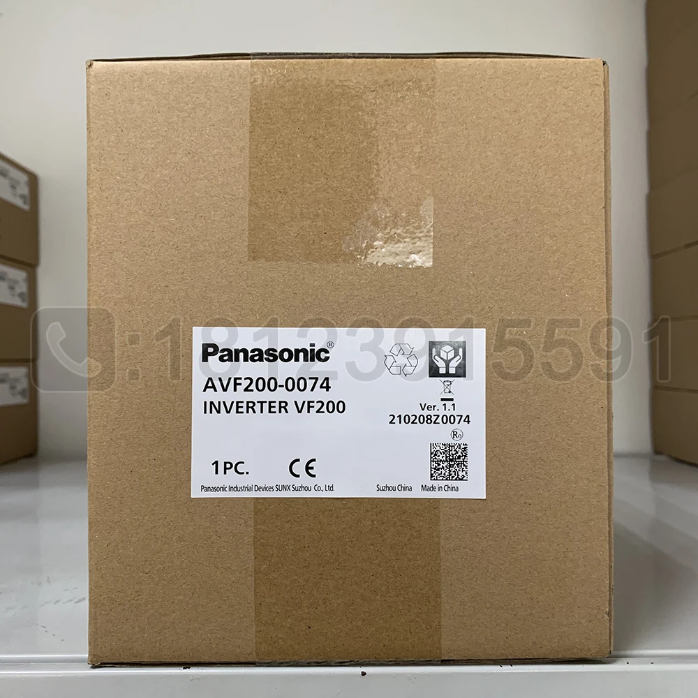 Panasonic/ Panasonic inverter AVF200-0074 three-phase 380V 0.75KW original genuine