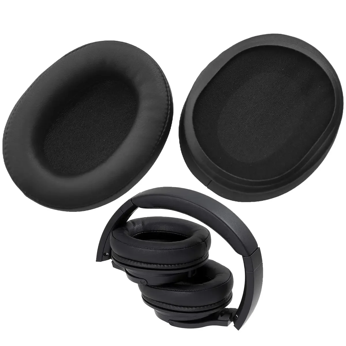 V-MOTA амбушюры для наушников, совместимые с технологией аудио, ATH-SR50 ATHSR50, Накладные наушники с высоким разрешением (черные, 1 пара)