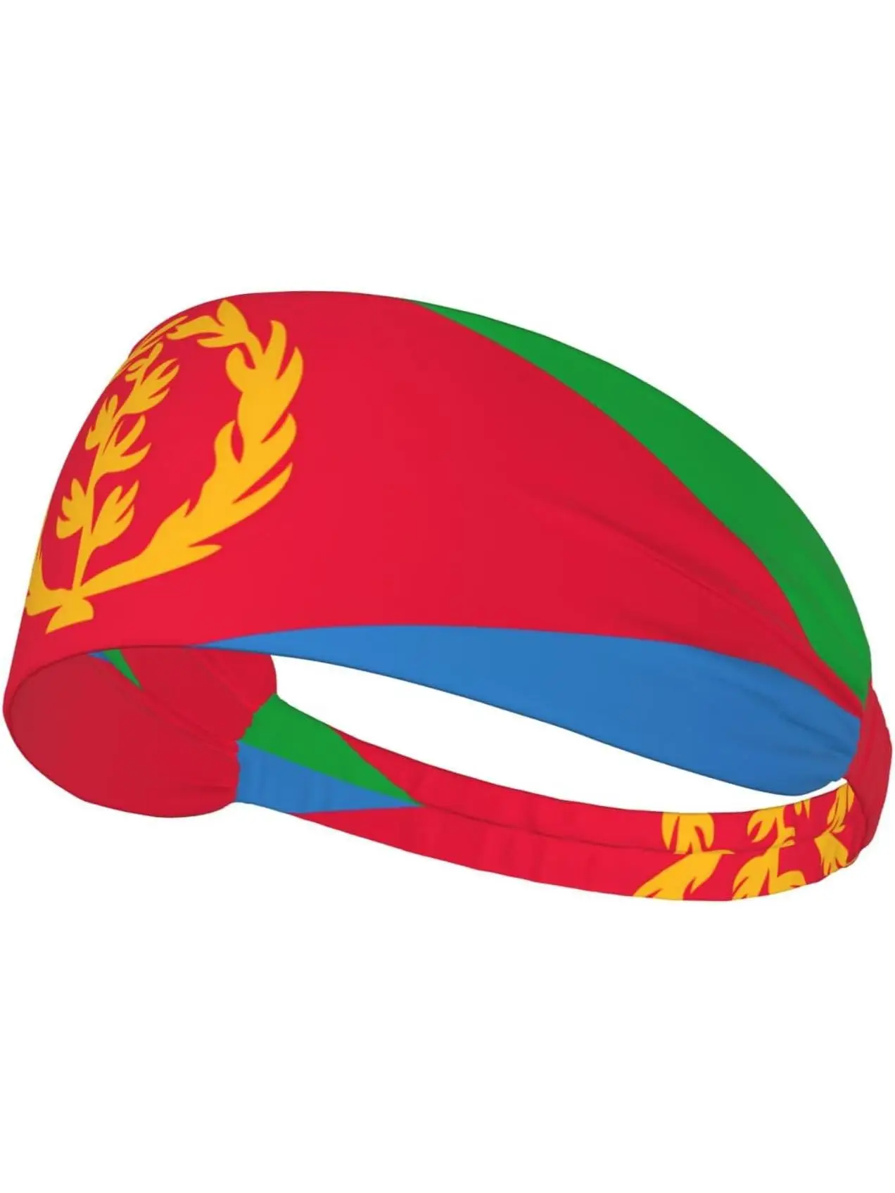 AliExpress Eritrean Flag Printed Sports Headband - Headband for Cycling, Tennis, Travel and Outdoor Sports