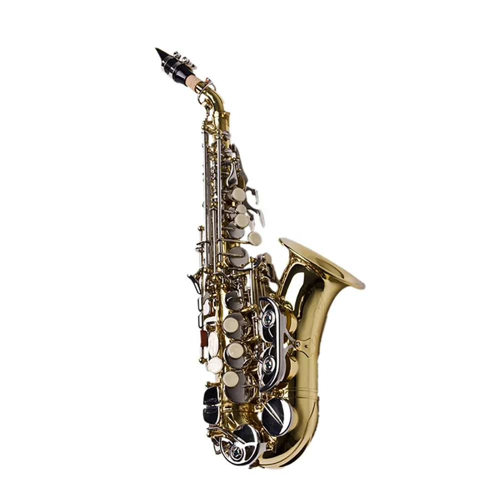 

SEASOUND OEM High Quality Soprano Saxophone JYSS100DLN Cheap Nickel Keys With BB Tone For Musicians