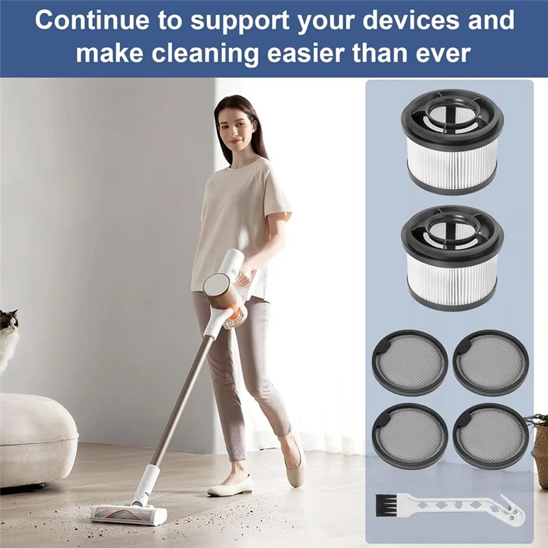 WHYY-Filtri per aspirapolvere perxiaomi G10 Plus / G10 / G9 Plus / G9, Dreame Z10 Station / T10 / T20 / T30 / R10 Parti di ricambio