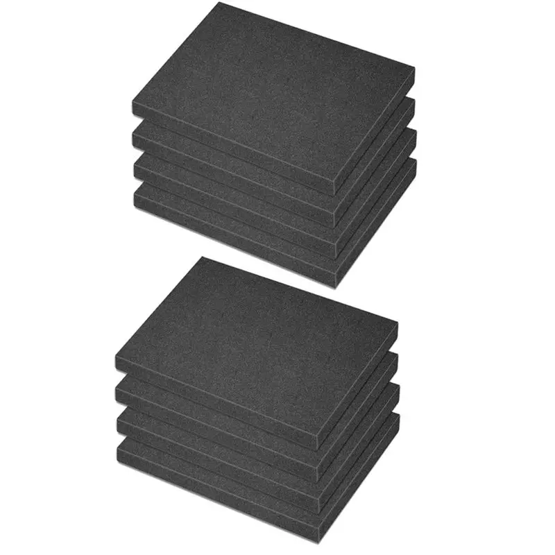B23B Thick Black 12 Pcs 16 X 12 X 0.5