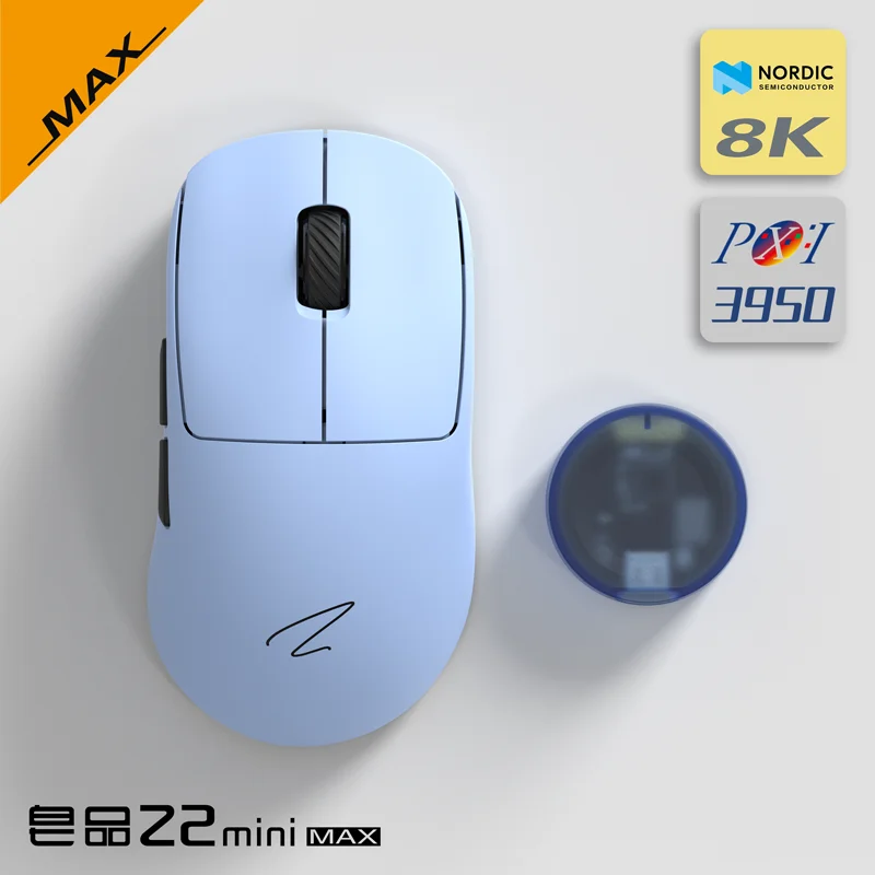 ZAOPIN Z2 Mini MAX マウス ワイヤレス トリモード 4K/8K PAW3395/3950
