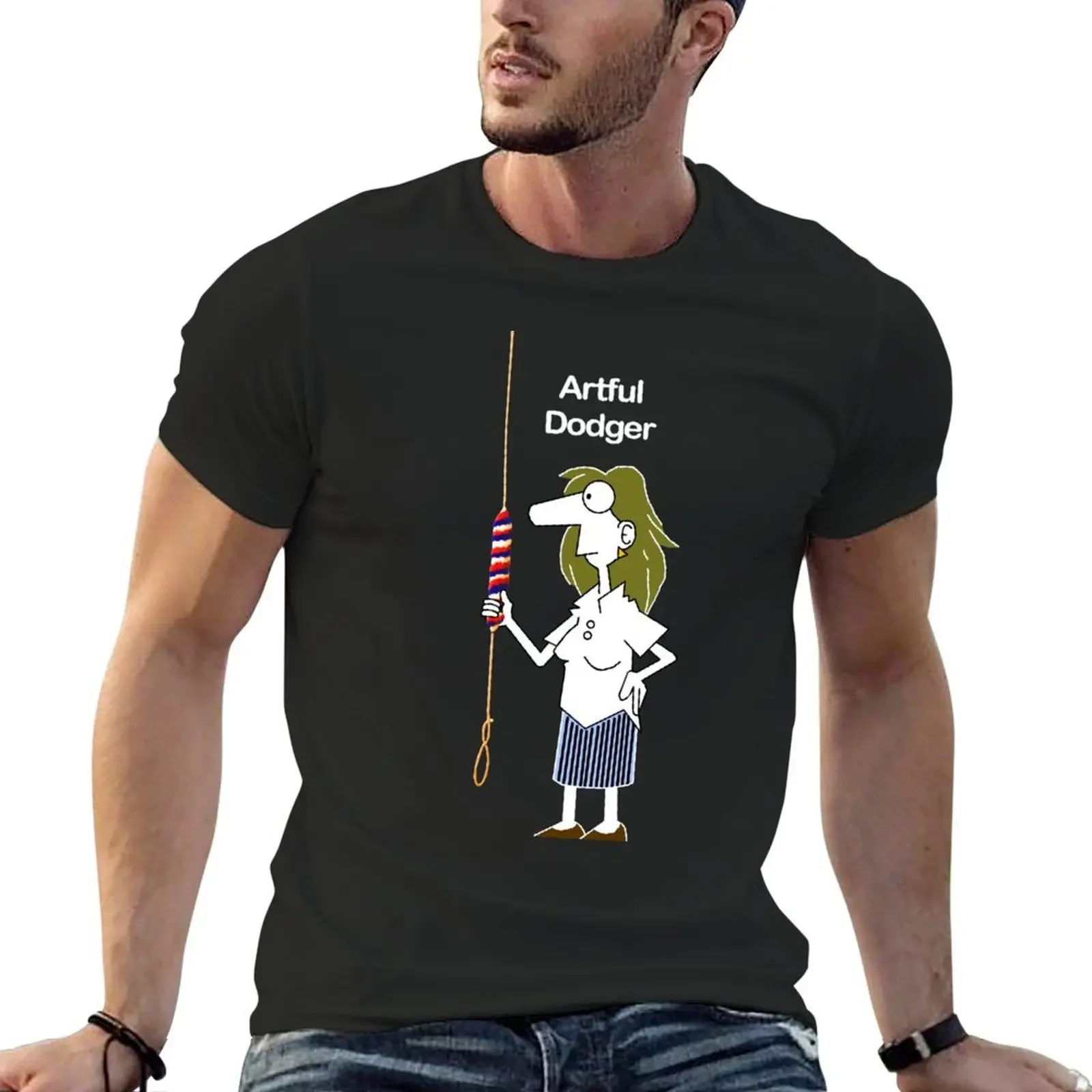 Bell Ringing Artful Dodger (Dark background) T-Shirt hippie clothes customs designer shirts mens champion t shirts