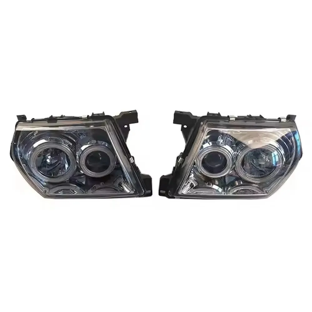 Car Headlights with Led Aperture Lens For PATROL SAFARI Y61 Daytime Running lights 2001 2002