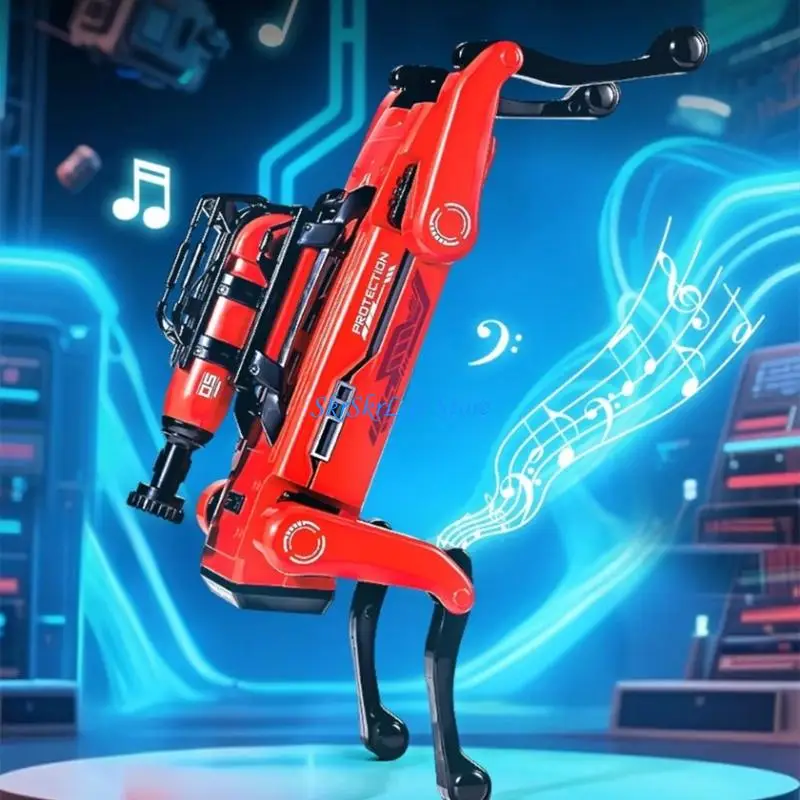 

E65E Uneven Firefighting Mechanical Dog Multiple Camera & Long Ranges Operation