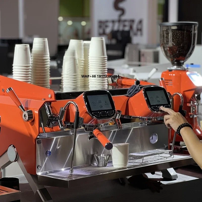 TZ 2 Group Coffee Espresso Machine Commercial