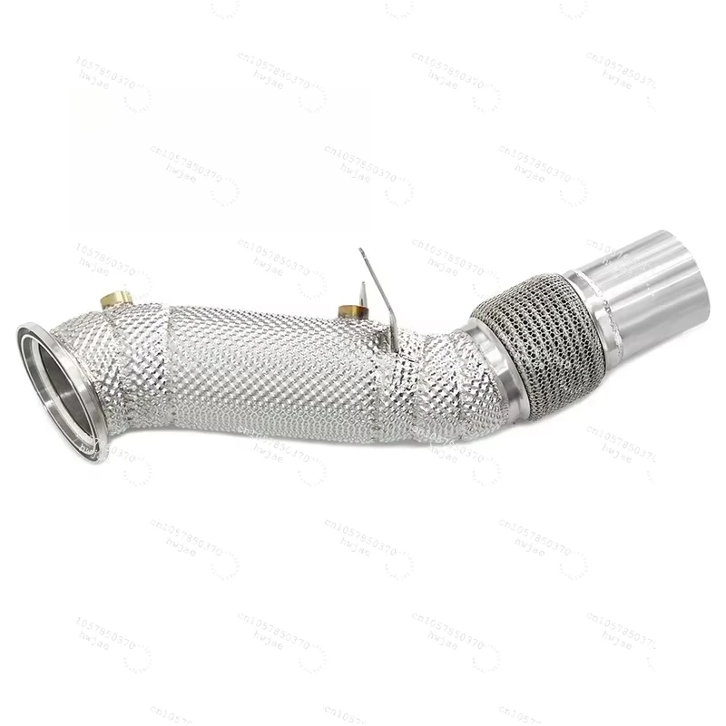 Car Exhaust Pipes Downpipe for  B48 2.0T 120i 125i F20 F21 220 230 F22 F23 330i 320i F31 F34 420 430i F33 F36 With Insulation