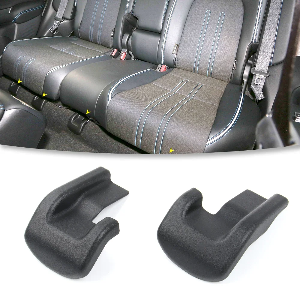 1 PC  For HONDA 2023-2024 HRV ZR-V Left Right  Back Seat Fixed Anchor Position Cover Decorative Cover Rear Seat Trim Cover