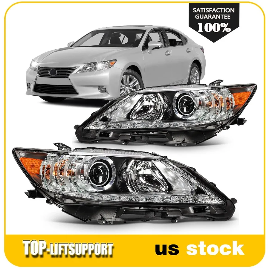 

LED Headlights Assembly For 2013-2015 Lexus ES350 ES300h Base Sedan 4-Door Pair