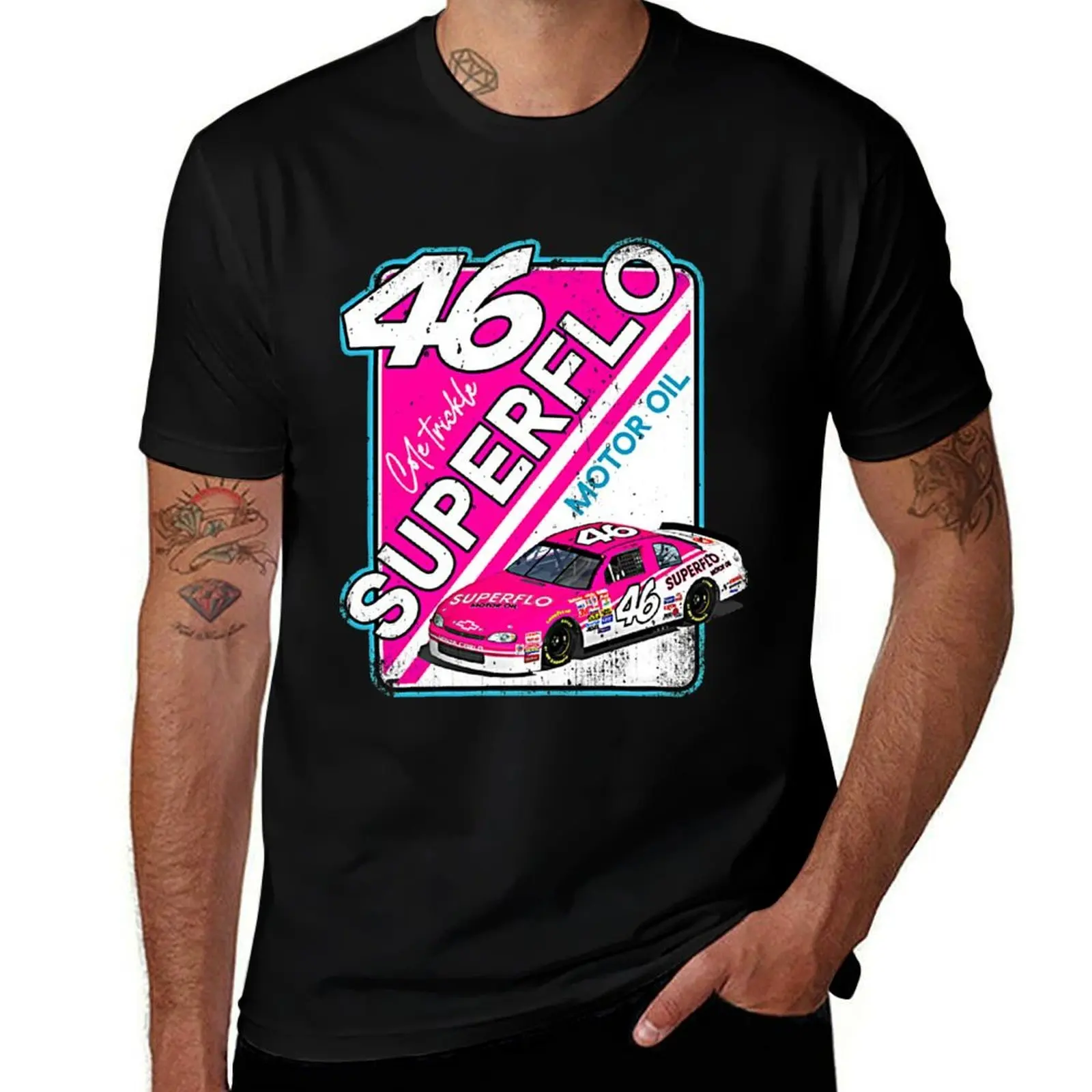 

Superflo Racing T-Shirt funny t shirts man men t shirt cotton 100% T-Shirt
