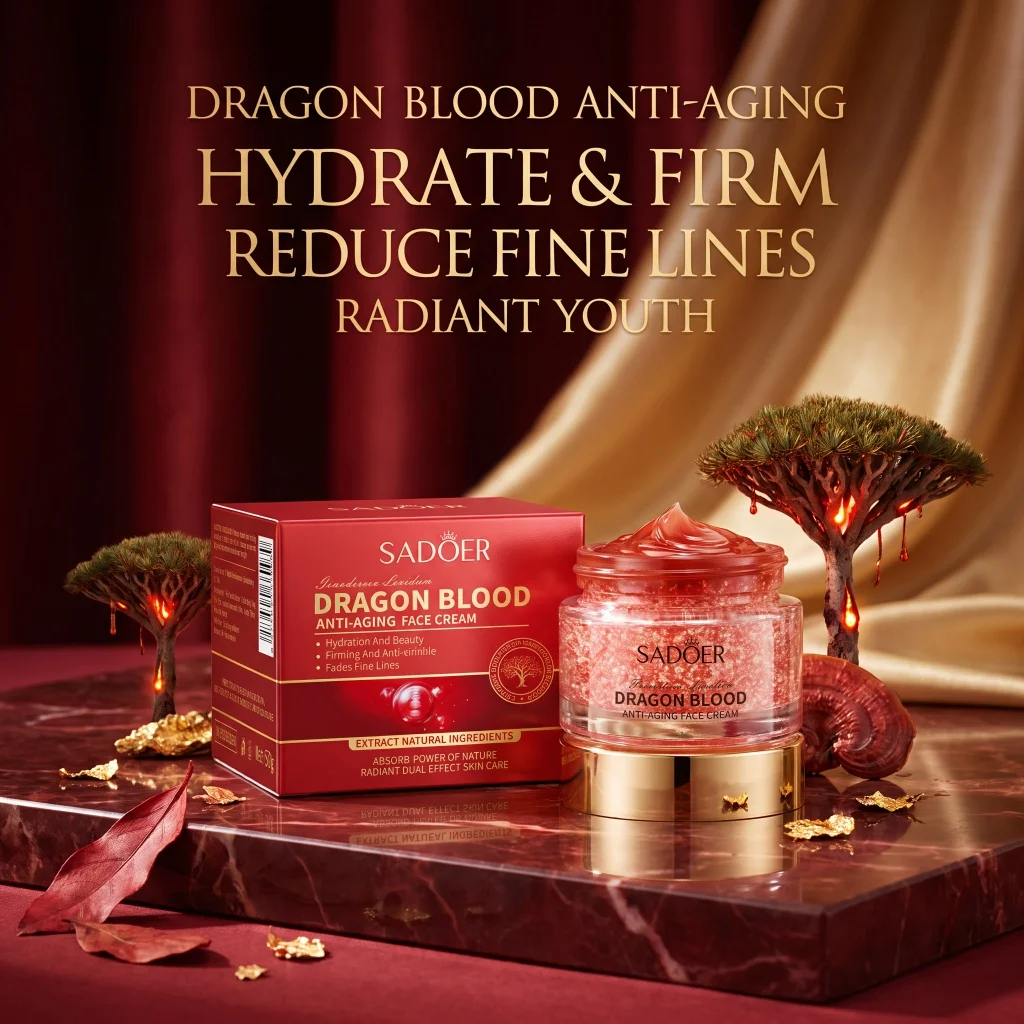 Dragon Blood Retinol Face Cream Hydrating Moisturizing Tightening Rejuvenating Facial Essence Improve Dry And Rough Skin Care