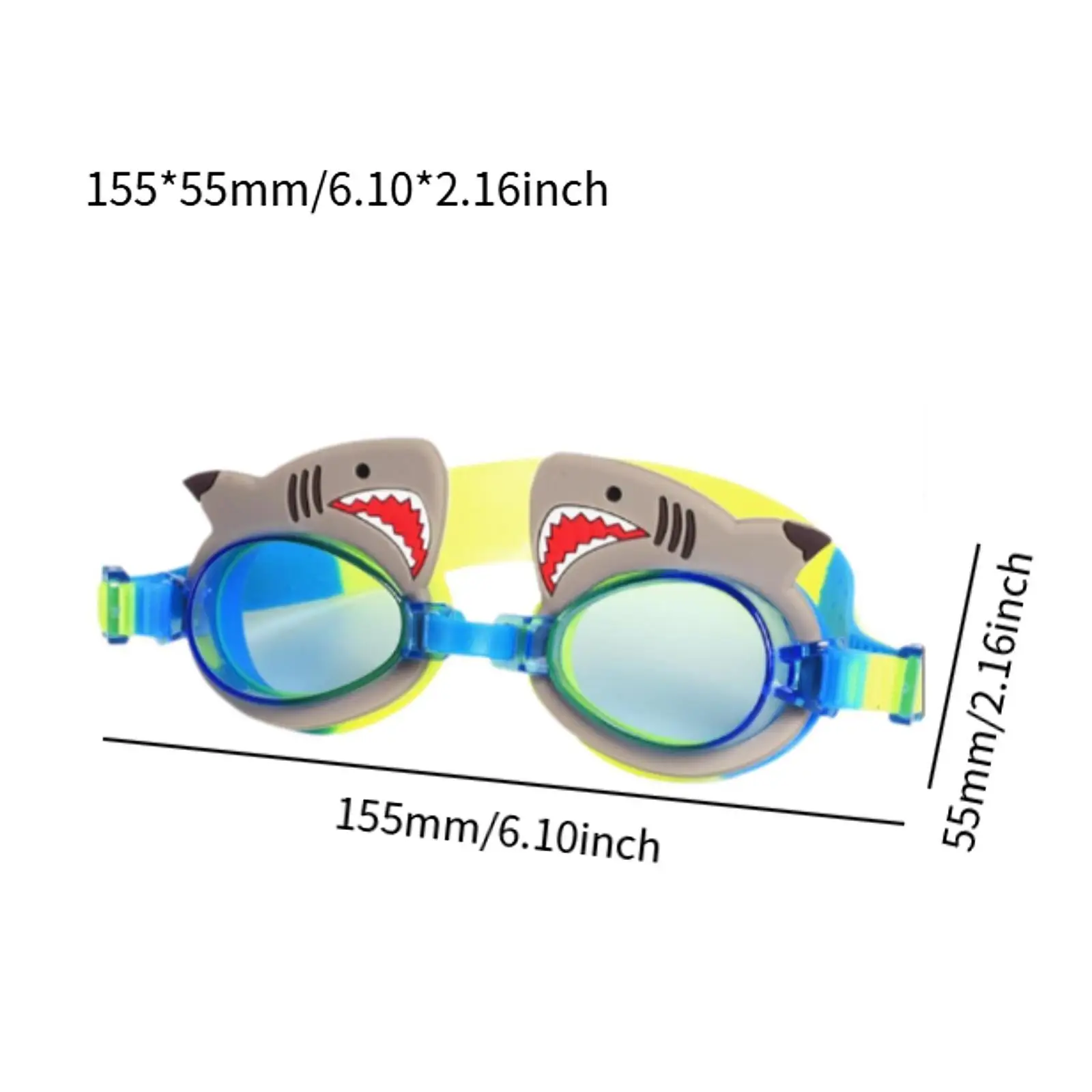 Swim Goggles Swimming Goggles Adjustable Soft Portable Accessories Professional