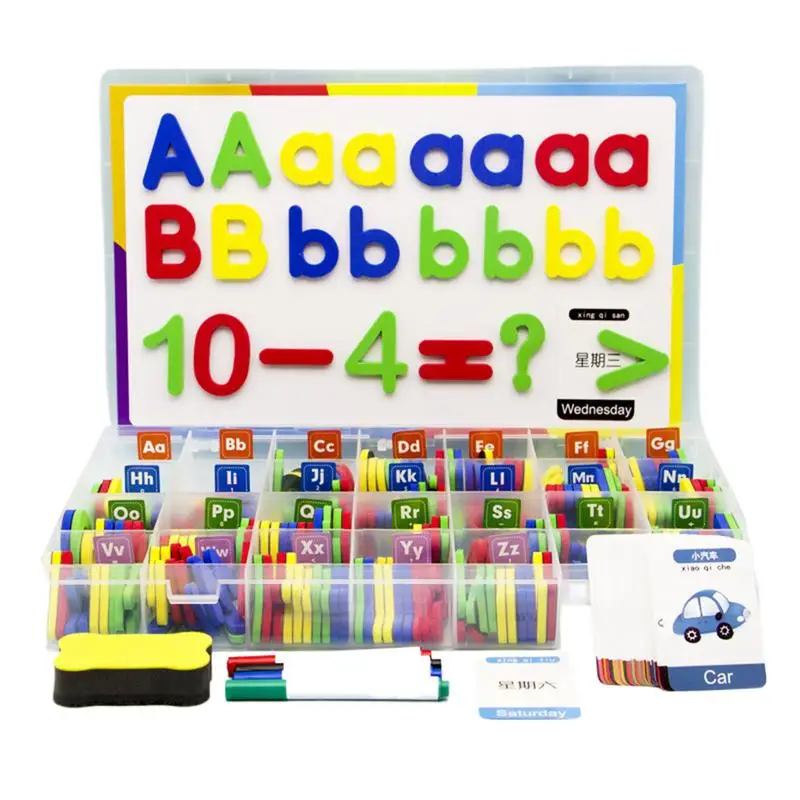 

Letter Magnets For Kids Colorful Numbers Alphabet Fridge Magnets Set Educational Learning Colorful Toy Set Numbers Magnetic