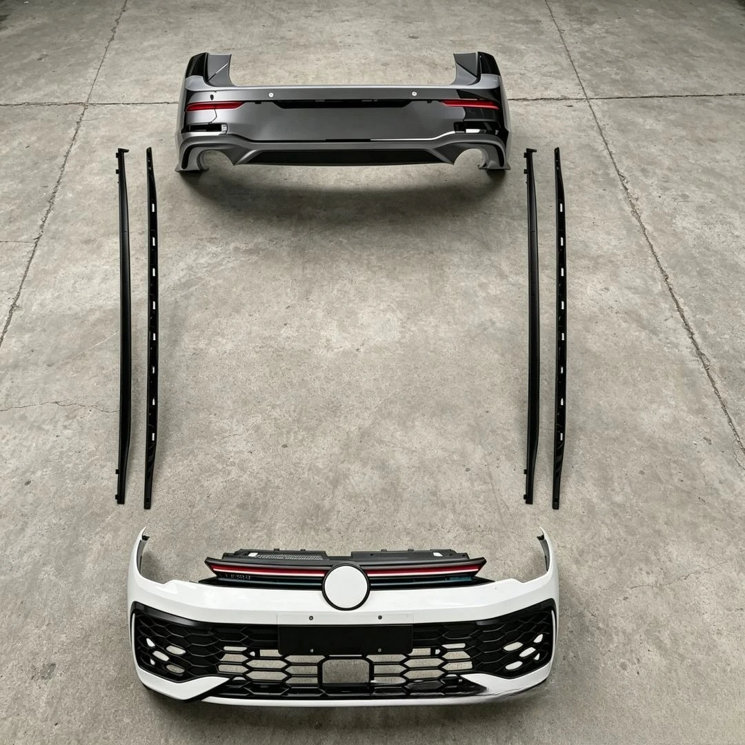FOR GTI Body Kit for VW Golf MK8.5, Bumper Spoiler Lip, Car Styling Upgrade, Fit Golf GTI 8.5, Exterior Accessories view 2