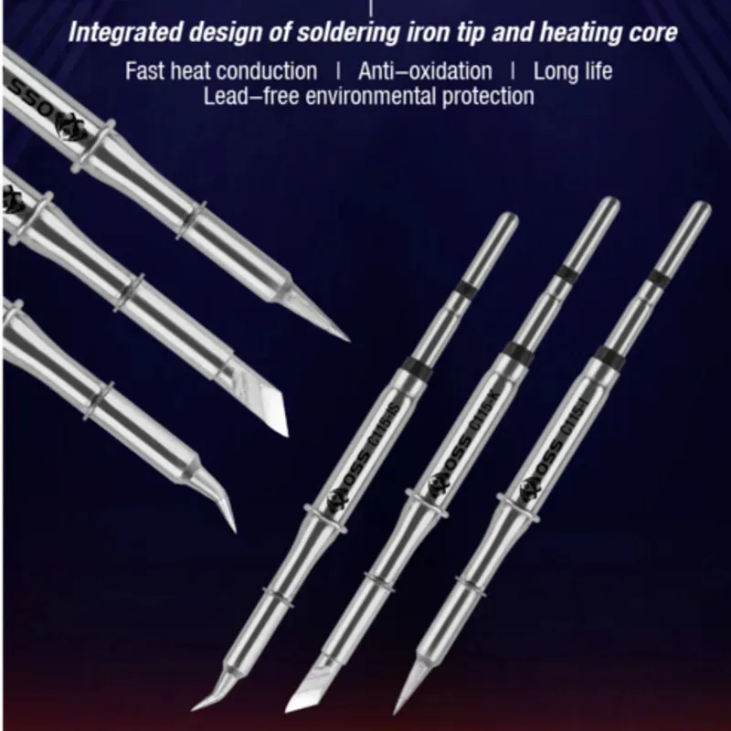 Soldering Iron Tips C115 Lead Free Heating Core Compatible With JBC Sugon Aifen Aixun OSS Soldering Station Handle Solder Iron