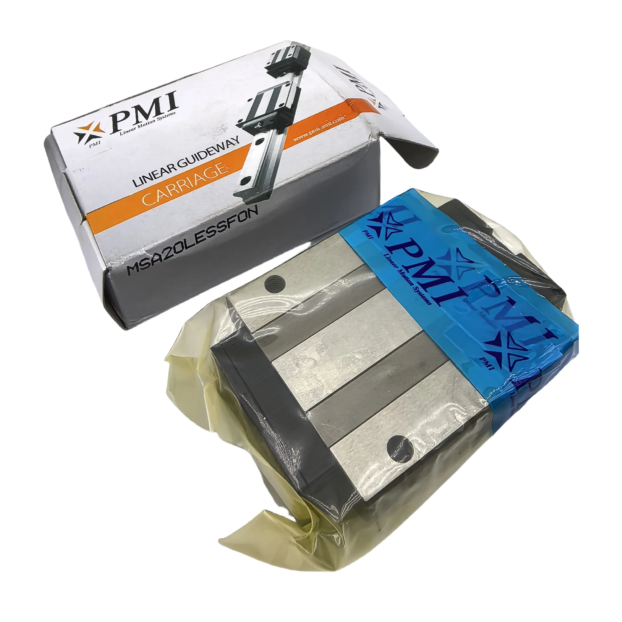

Original PMI Linear Guide MSA20LE MSA20LESSFCN/F0N MSA20LE-N Slider Block Rail Carriage for 3D Printer CNC Linear Actuator