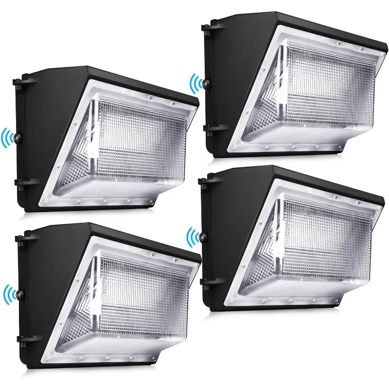 LEDMO-Pack d'éclairage mural LED, Crépuscule pour Foster, Cellule photoélectrique, Extérieur, Commercial, Lampes industrielles, oh HPS HID, 120 K, 840W, 5000 W, 4 packs