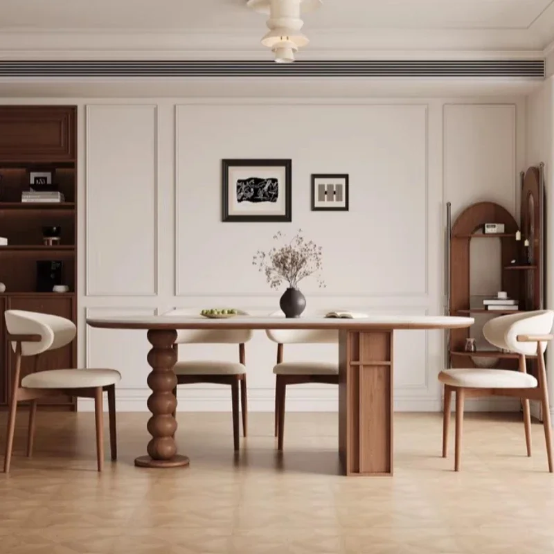 

Mid Century Dining Tables Acrylic Cheap Service Small Dining Tables Reclosable French Mesa Comedor Furniture Living Room