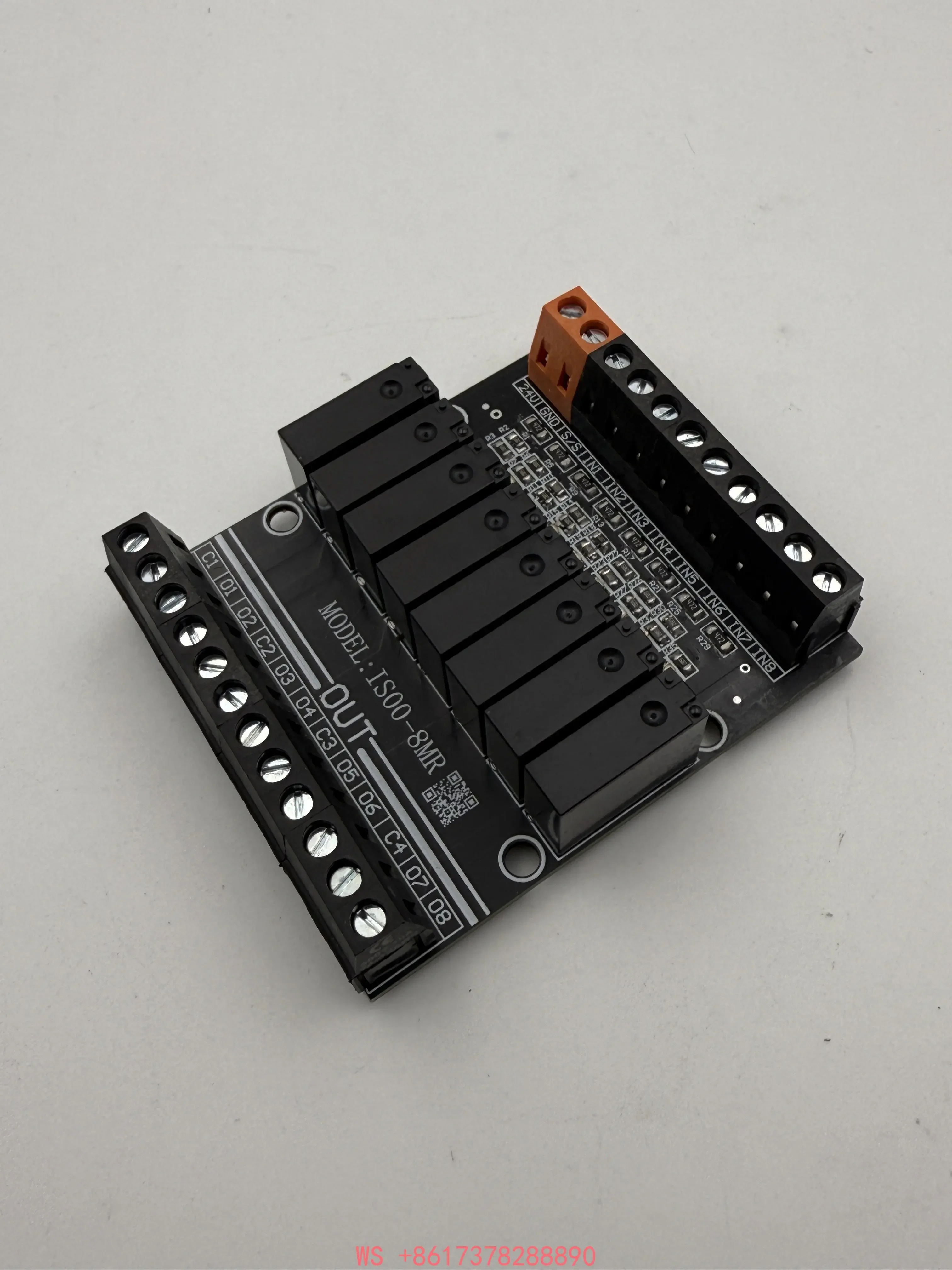 PLC amplification board SLOO-8MR relay output board 8 relay with isolation protection solenoid drive board