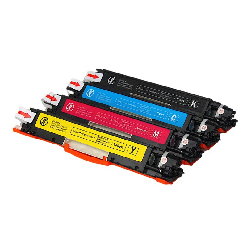 Toner Cartridges For HP CP1025 1020 1027 1028 NW K/M/Y/C CE310A 4pcs For Canon LBP7018C 7010 Toner Cartridge