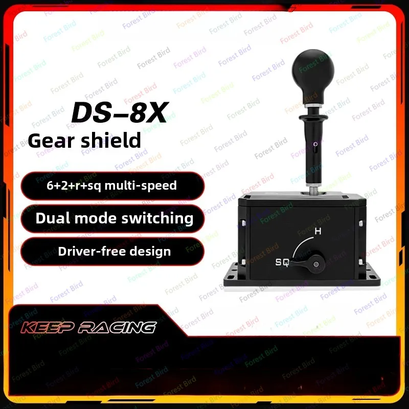SIMAGIC DS-8X jeu volant main rangée émulateur H gear série gear double mode 6 + 2 + R boîte de vitesses Orca 2 Horizon 5