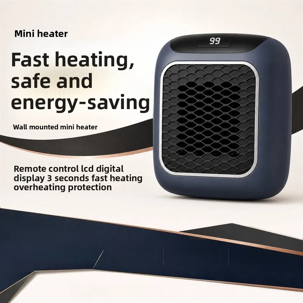 Mini Wall-mounted Heater Small Heater Home Silent Winter Heating Bedroom Heater