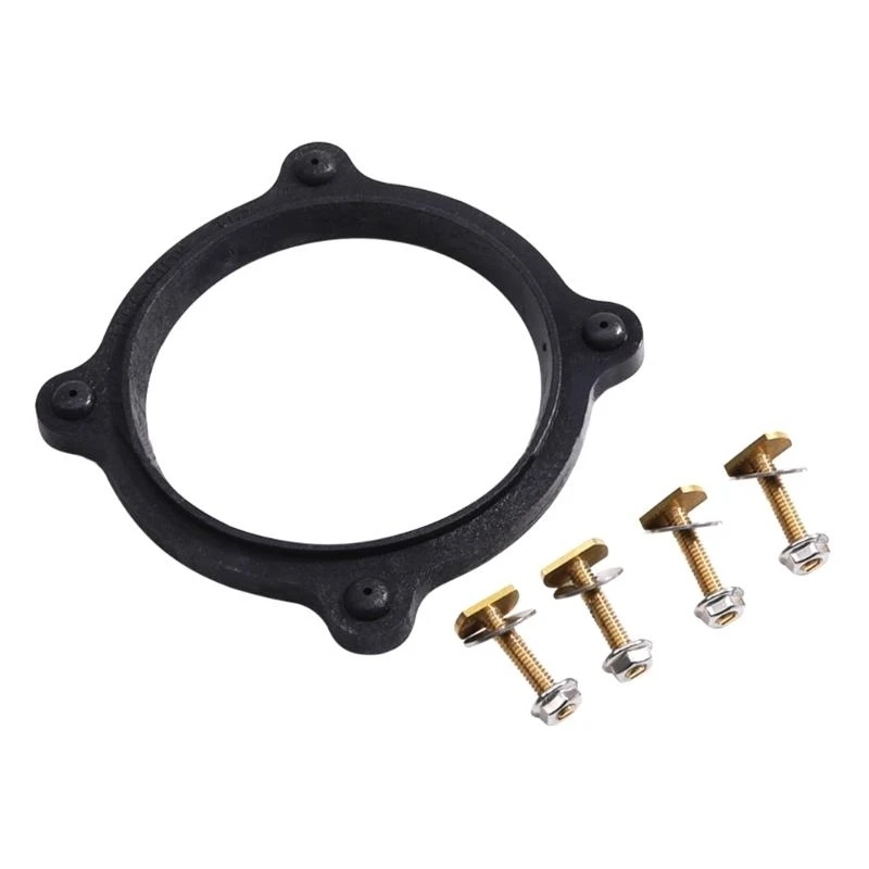 

Фланцевое уплотнение и монтажные комплекты для напольного унитаза Essential Резина повышает функциональность