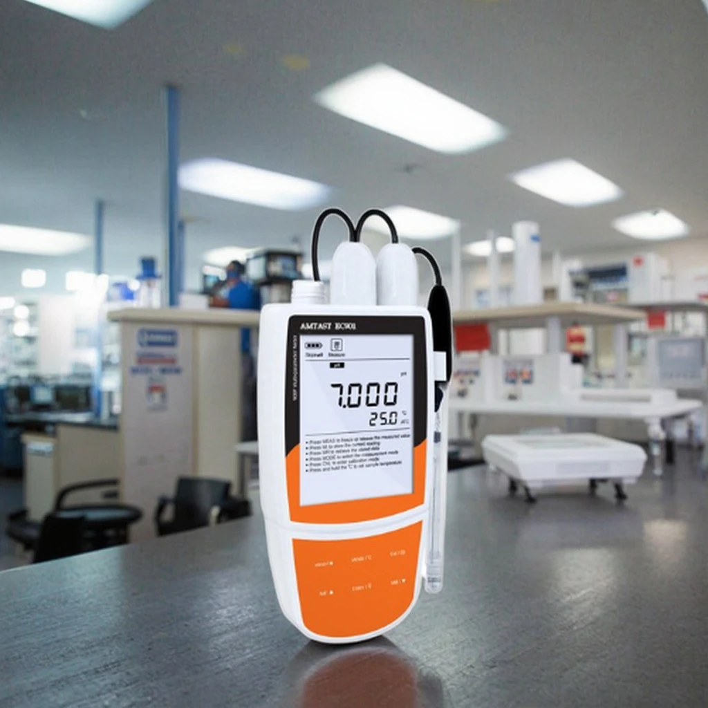 TLF 10 1 المهنية PH/mV الموصلية/TDS/DO متر (EC910) التلقائي جودة المياه مقياس الملوحة البلاستيك OEM