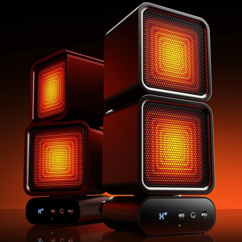 

Обогреватель Ruiliang, новинка 2025 года, обогреватель для всего дома, большая площадь, бытовой энергосберегающий новый электрический нагревательный артефакт для ванной комнаты