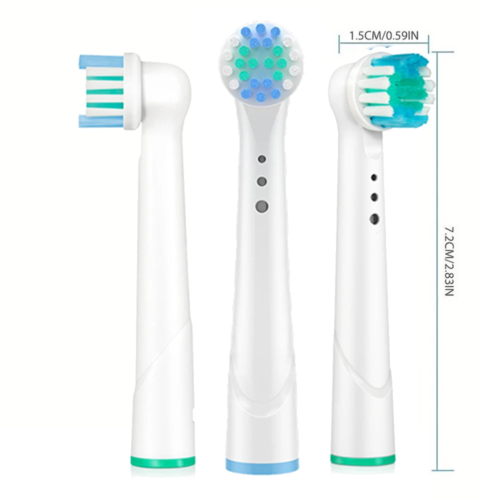 Generic Replacement Toothbrush Heads Suitable for Pro500/1000/1500/3000/3757/5000/7000/75