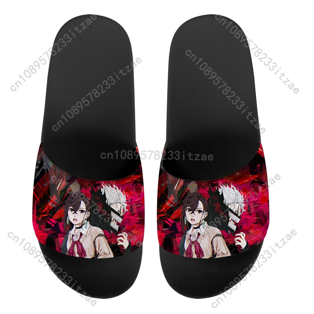 

Dandadan Women Slippers Printed Slipper Ayase Momo Takakura Ken Latest Leisure Flat Shoes Summer Slippers Beach custom shoes