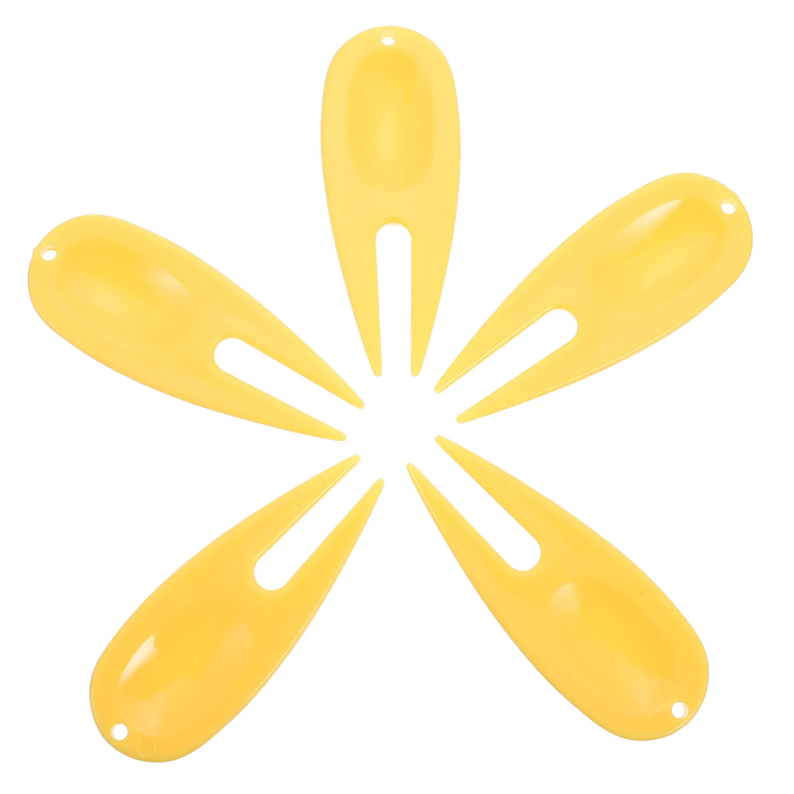 

Набор из 20 профессиональных пластиковых инструментов для ремонта газона (вилка для гольфа), портативное и компактное снаряжение для гольф-полей