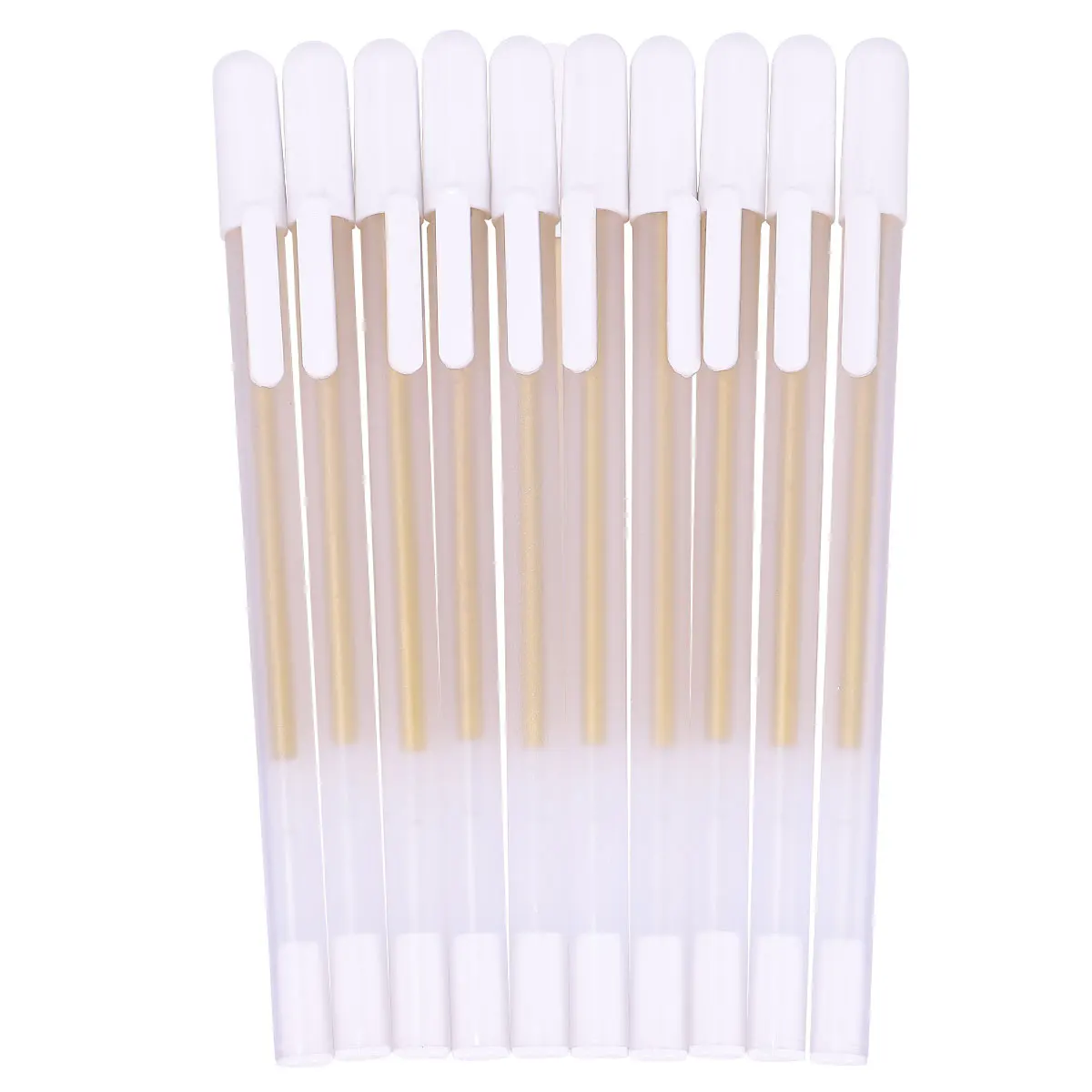 

10pcs Fine Tip Markers Gel Pens Graffiti Drawing Painting Art Tools Lightweight Durable For Students Artists Golden
