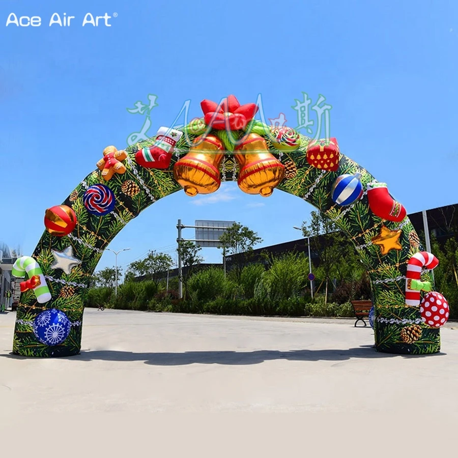 

Best Popular Inflatable Christmas Arch With Kinds Of Gifts For Festival Celebrations Party Decorations Ace Air Art Manufacture