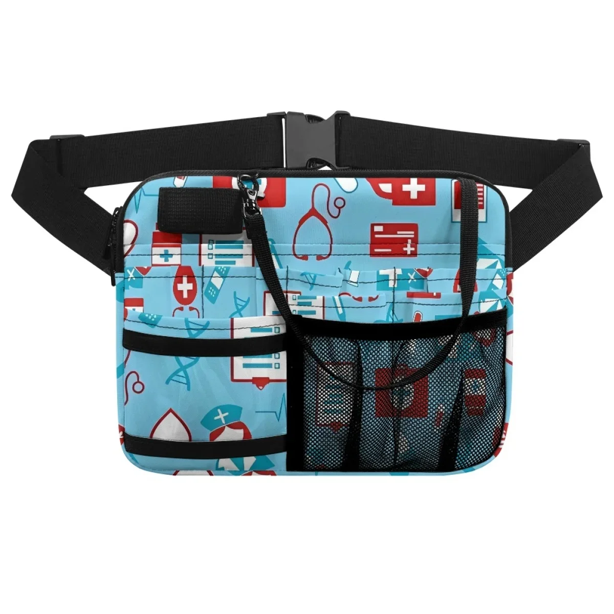 Medical Equipment Healthcare Style Waist Bag For Women Practical Hospital Work Adjustable Belt Bag Physician Assistants Pouch