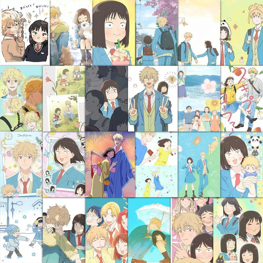 

10/30/63pcs Anime Skip And Loafer Stickers Mitsumi Shima Sticker Waterproof Scrapbooking Luggage Laptop Bike Aesthetics Decal