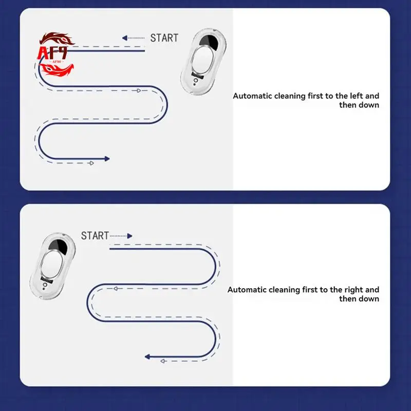 

AF90-Window Cleaner Robot Smart Glass Cleaning Robotic Strong Suction Remote Control Window Cleaning Robot