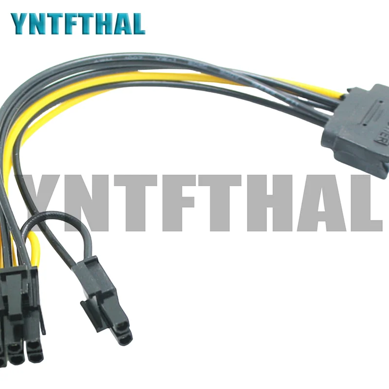 15Pin Male To 8pin(6+2) PCI-E Male Cable