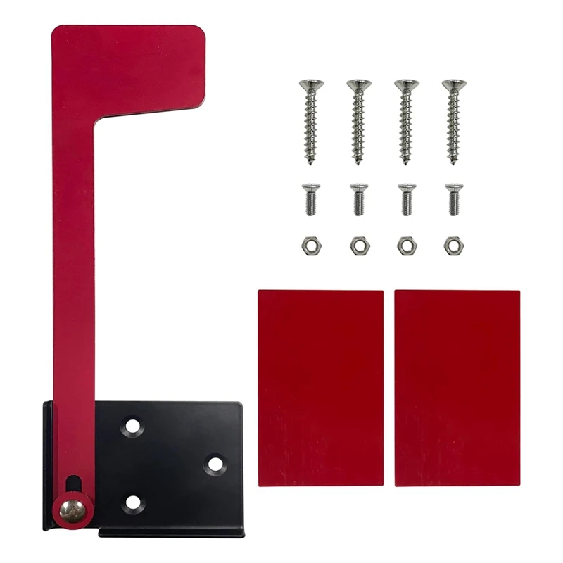 Mailbox Flag Replacement Kit Easy To Install Mailbox Flag Red Plastic Mailbox Flag Required, Fits Wall And Post Mount Mailboxes