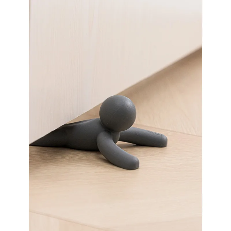 

Door stopper card Door mat Toilet non-punching suction door