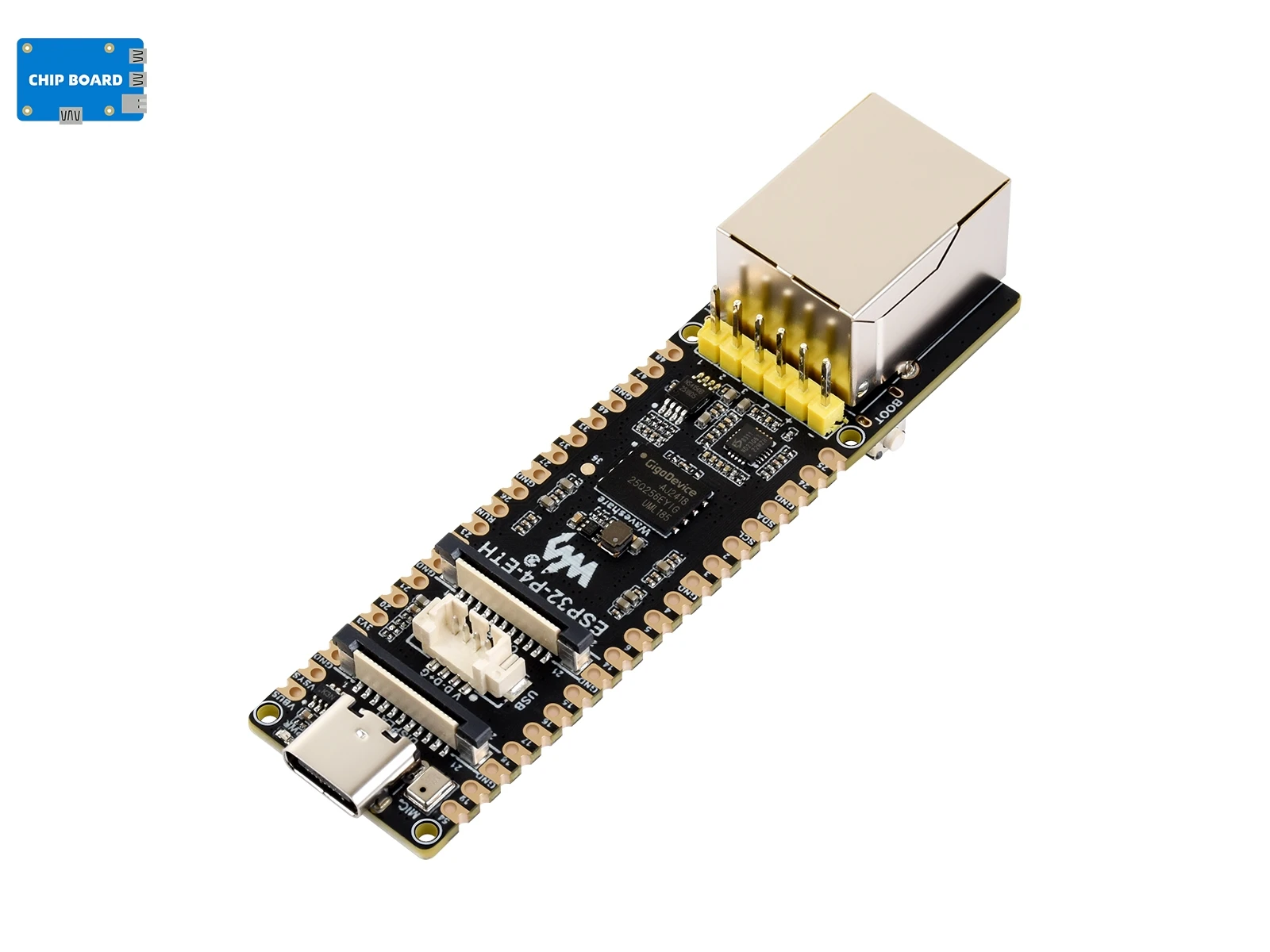 

Waveshare ESP32-P4-ETH: высокоскоростная плата Dev с Ethernet 100 Мбит/с и сердечником ESP32-P4